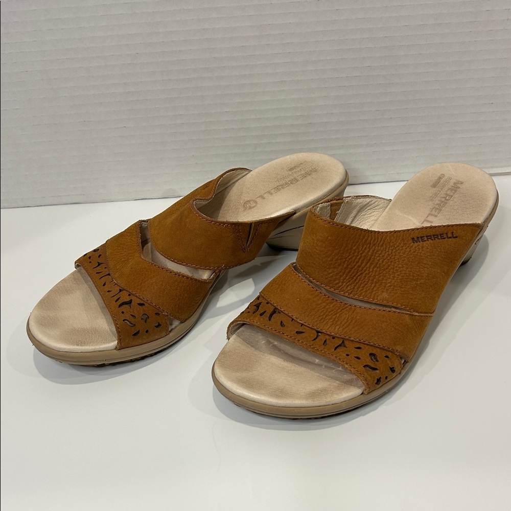 Merrell Women's Brown Slide Sandals Size 7